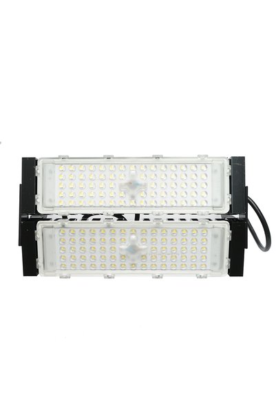 UTB LED прожектори 100W, 220V, 6500K, IP67 черен 410x380x155мм Breckner Германия