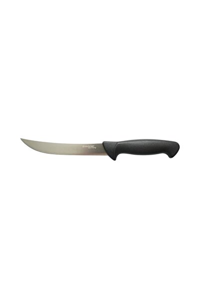 UTB Cutit dezosat curbat profesional 15cm, lama otel 5Cr15MoV, maner PP negru...