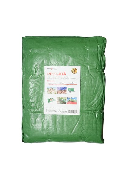 UTB Prelata cu ochiuri de prindere 100g/m2 verde 6x8m Breckner Germany