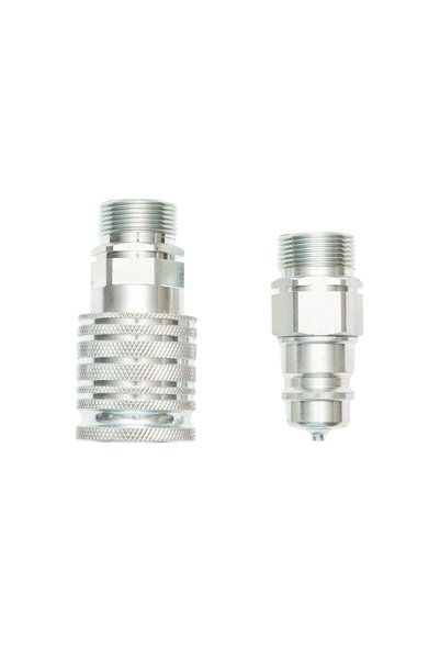 UTB Male/female ball valve on cone M26x1.5mm with external thread Breckner Ge...
