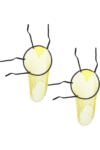 Arabest Yelajoy 2-Pack Soccer Training Target Nets,Goal Shooting Accuracy Pra...