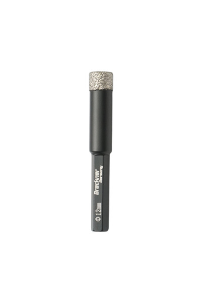 UTB Διαμαντοφόρο τρυπάνι πυρηνοληψίας 12x80mm, με εξαγωνικό στέλεχος 1/4 για ...