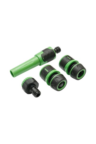 UTB Set duza de stropit reglabila cu adaptor robinet 1/2-3/4 inch, 2 conector...