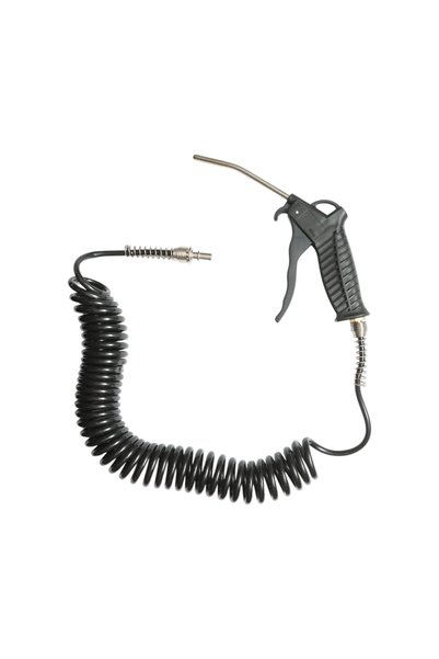UTB Pistol suflat aer comprimat cu duza 120mm, furtun spiralat 5m si cupla ra...
