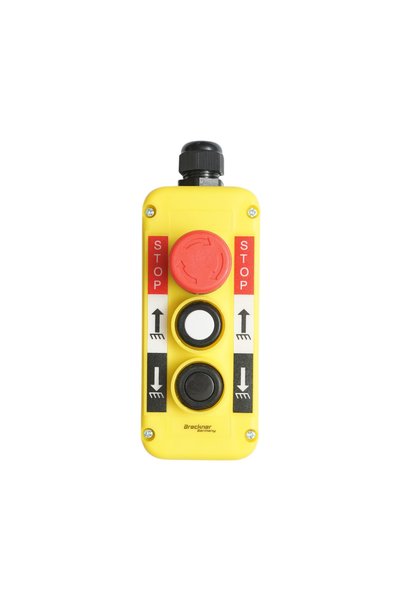 UTB Industrial remote control with 3 controls, emergency stop button IP54 Bre...