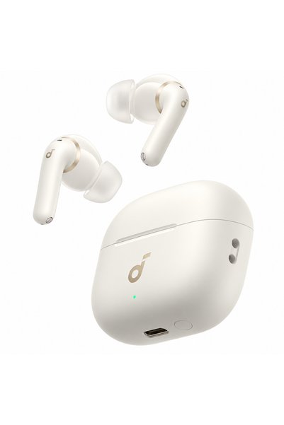 Anker Casti wireless Soundcore P42i, TWS, Bluetooth 6.1, ANC adaptiv, IP55, Alb