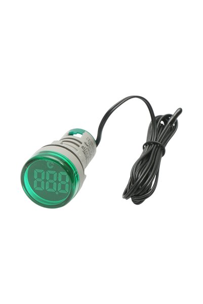 UTB Indicator digital temperatura cu sonda LED verde 220V/380V AC Ø 22mm Brec...