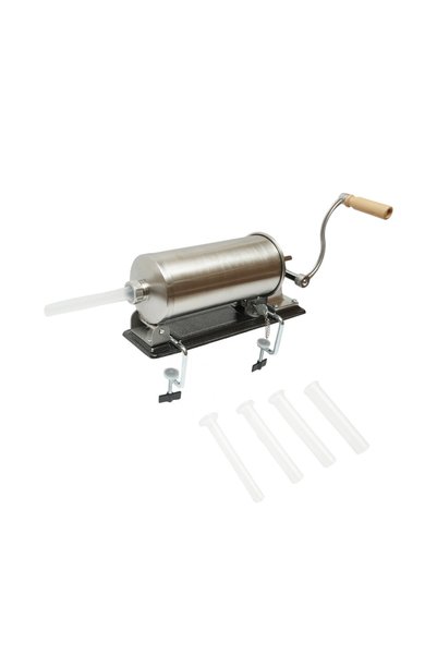 UTB Masina de umplut carnati orizontala inox 3kg, 4 palnii 15, 19, 22, 25mm i...
