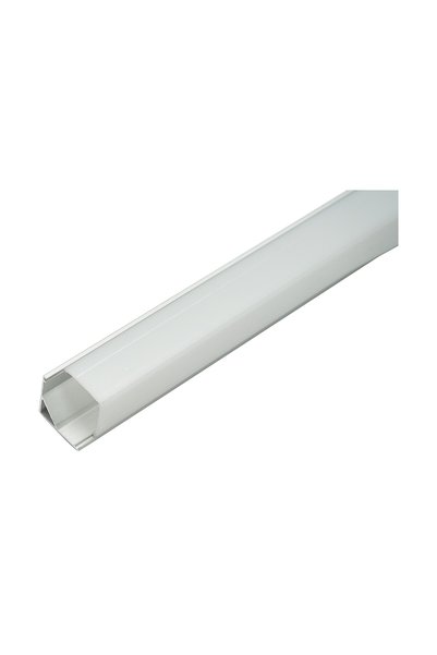 UTB Profil aluminiu banda LED 15.8x15.8x2000mm, aplicat colt interior 90 grad...