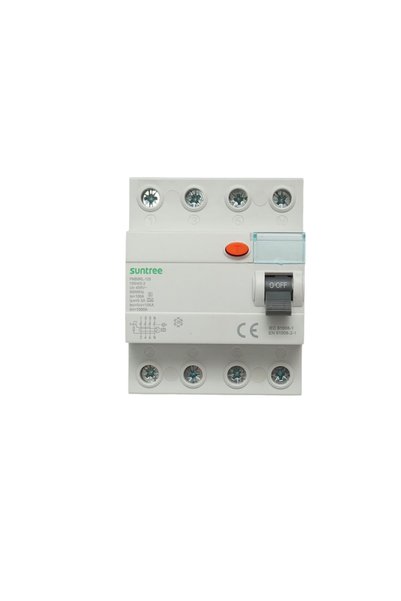 UTB Intrerupator automata diferential 4P 100A 30mA 6kA, tip A Suntree