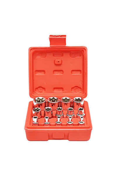 UTB Σετ καρυδάκια E-Torx E4-E24 Cr-V 14 τεμάχια Breckner Γερμανία