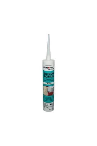 UTB Black acrylic silicone sealant interior paintable 300ml Breckner Germany