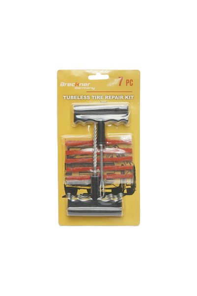 UTB Kit vulcanizare anvelope tubeless la rece cu snur, instrument inserare ti...