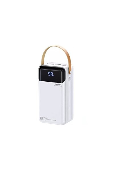 Remax Power Bank 60000mAh 2x USB-A USB-C 22.5W QC3.0 RPP-565 Λευκό