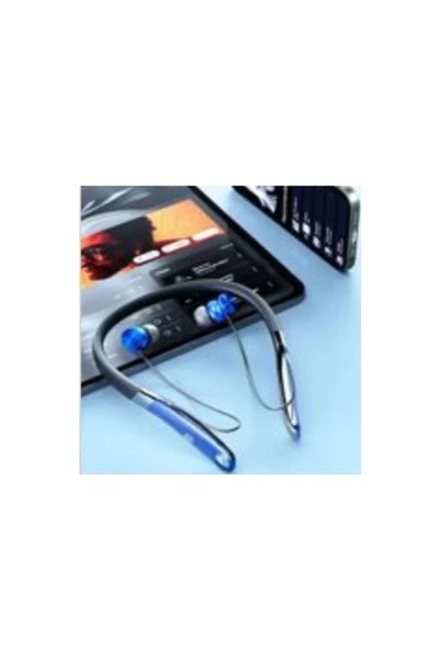 OEM WK WG-02 Earbud Bluetooth Handsfree ακουστικά σε μπλε χρώμα
