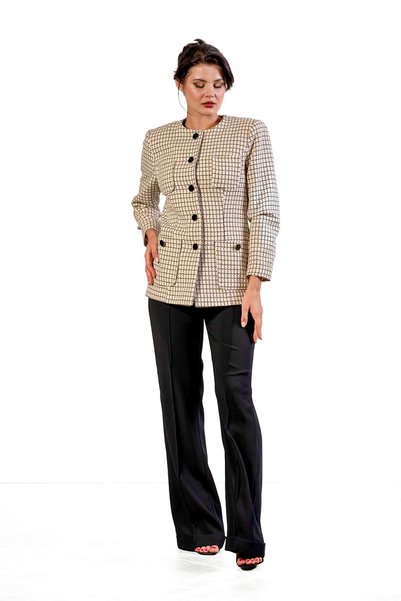 Sofia-Lara Set Jachetă Lara și Pantaloni Toni