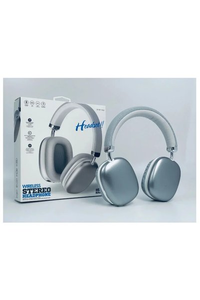 OEM Ασύρματα στερεοφωνικά ακουστικά Bluetooth SY-BT1632, σε ασημί χρώμα