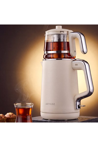 Aryıldız Origin Tea Çay Makinesi Krem