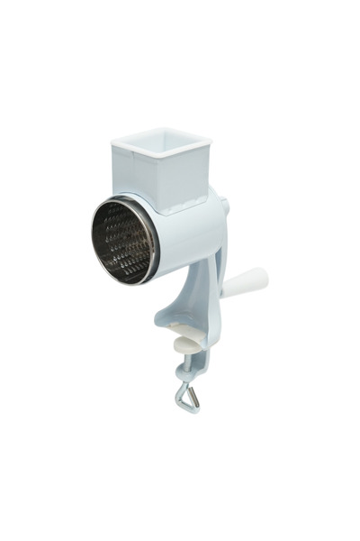 UTB Masina de macinat nuci manuala, tambur inox, corp metalic alb Berner BG-5