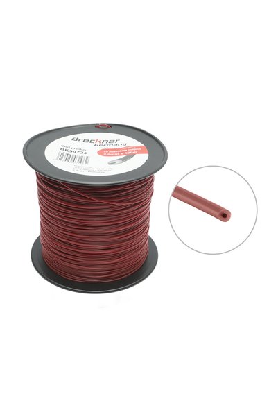 UTB Кръгла корда за косачка 2 мм x 520 м с подсилване Breckner Германия