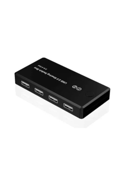 Andowl Διακόπτης USB 2.0 Hub για 2 υπολογιστές και 4 συσκευές - Q-U100