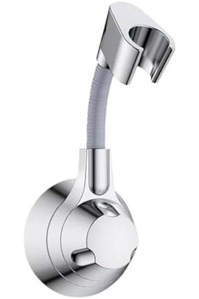 Arabest Adjustable Adhesive Shower Head Holder,360° Rotating Wall Mount Brack...