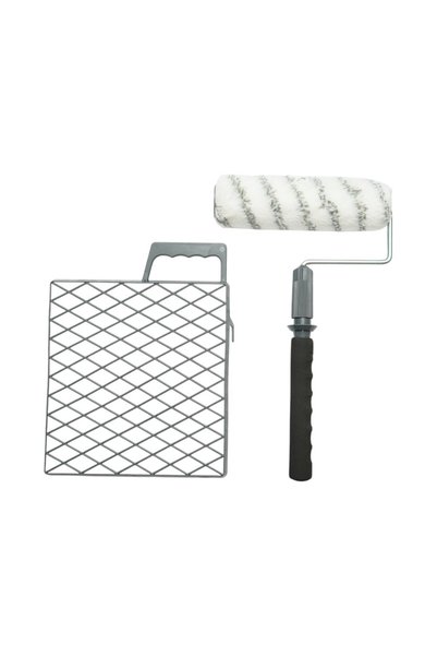 UTB Set trafalet poliester 25cm, mâner telescopic 40-80cm, gratar plastic Bre...
