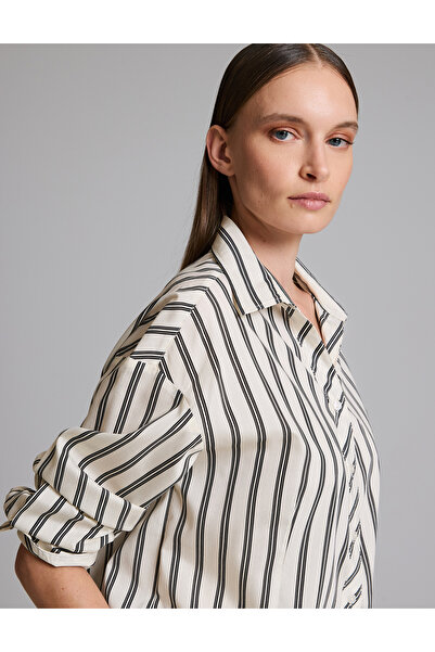 Pierre Cardin قميص إكرو كومفورت فيت بأكمام طويلة 50333242-VR019