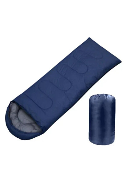 OEM Υπνόσακος Sleeping Bag με kουκούλα 215x75 εκ. - Navy