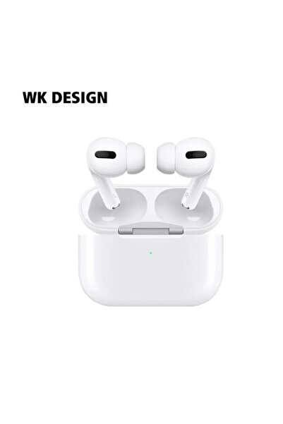 OEM WK V02 In-ear Bluetooth Handsfree ακουστικά με θήκη φόρτισης σε λευκά χρώμα