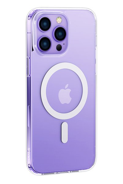 Usams θήκη Ice Magnet για iPhone 14 Plus, με μαγνήτες, διάφανη