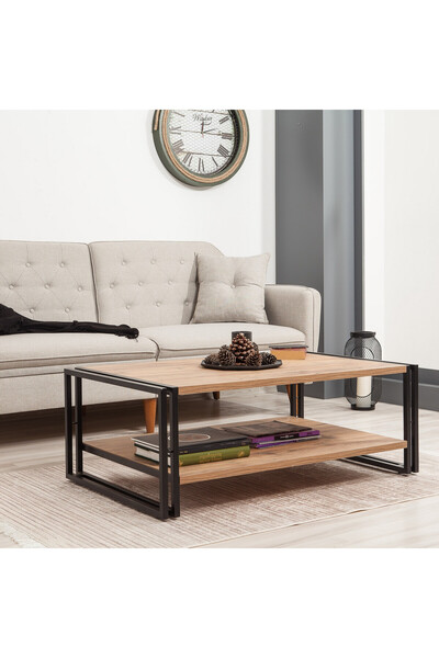 Asi Home Măsuță de Cafea Cosmo Rectus, 110x40x70 cm, PAL Melaminat 18 mm, Cad...