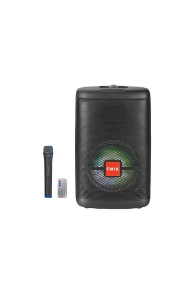 Cmik Karaoke MK-16U με Ασύρματο Μικρόφωνο, Μαύρο, Φορητό Ηχείο 15W