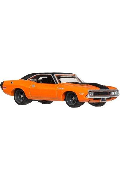 mattel Hot Wheels Premium: Γρήγοροι και Επικίνδυνοι - 1970 Dodge Challenger R...