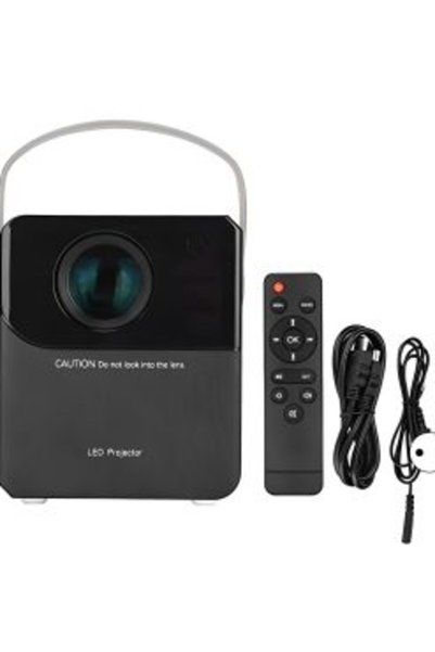 OEM Mini Projector LED Full HD με Χειριστήριο και Ενσωματωμένο Ηχείο HDMI – A...
