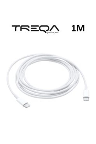 Treqa Καλώδιο Γρήγορης Φόρτισης και Μεταφοράς Δεδομένων 1m Type-C σε Type-C C...
