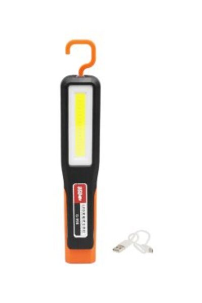 OEM LED Επαναφορτιζόμενος Φακός Συνεργείου XPE με 3 Λειτουργίες και Μαγνήτη –...