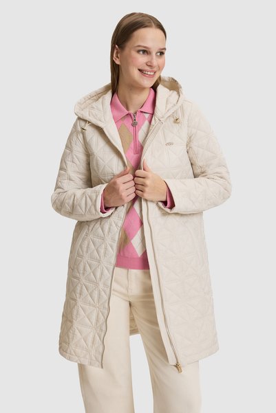 U.S. Polo Assn. Women's Cream Coat 50328146-Vr256