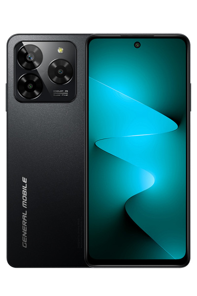 General Mobile YENİLENMİŞ Era 50 Noble Black 12GB Ram(6+6) 256GB Hafıza Cep T...
