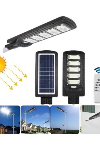 Jortan Led Αδιάβροχο Ηλιακό Φωτιστικό Δρόμου 250W 19200LM με Ανιχνευτή Κίνηση...