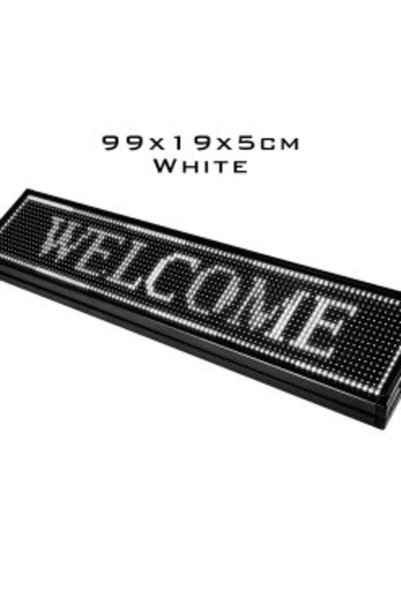 OEM LED Κυλιόμενη Πινακίδα Wifi με Λευκό Φωτισμό Μονής Όψης 50-60Hz 220V 99x1...