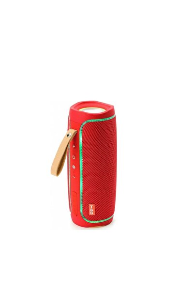 T700 Ηχείο Bluetooth T&G TG287 5W με Ραδιόφωνο, 4 ώρες αυτονομία Κόκκινο