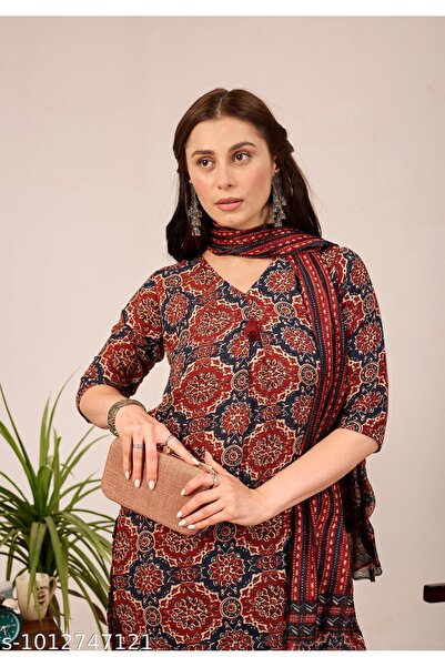 Generic Brand Woman Kurti Pair with Dupatta
