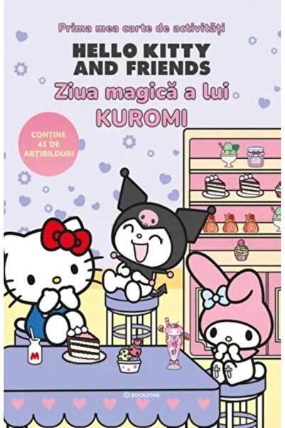 Editura Bookzone Ziua magica a lui Kuromi. Prima mea carte de activ