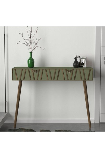 Asi Home Comodă Forest, 120x89x35 cm, Nuc, PAL Melaminat 18 mm, 1 Sertar, Pic...