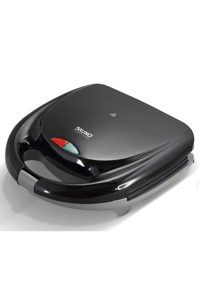 Bruno τοστιέρα BRN-0167, 2 θέσεων, 800W, αντικολλητικές πλάκες, μαύρη
