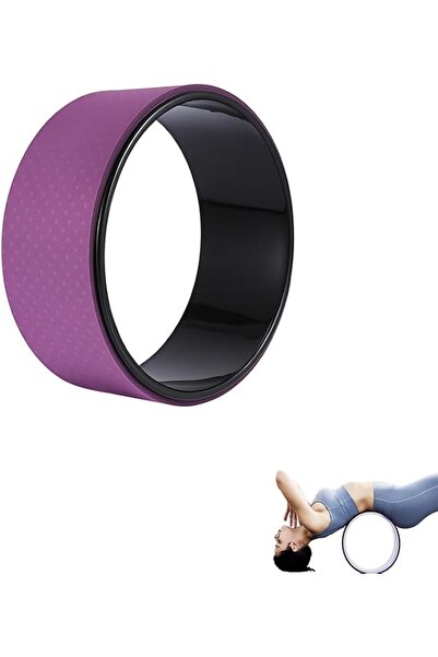 Taimi Yoga Wheel, Back Pain Relief, Stretching & Spine Roller- Dharma Yoga Ci...
