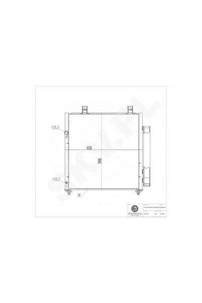 ESEN SKV Radiator climatizare Mitsubishi Mirage cu uscător 7812A229