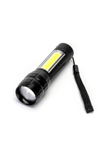 OEM Επαναφορτιζόμενος LED φακός χειρός με ζουμ Aigostar