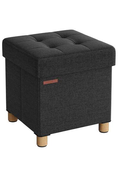SONGMICS Taburet de depozitare cu șezut confortabil, capacitate 300 kg, 37 L,...